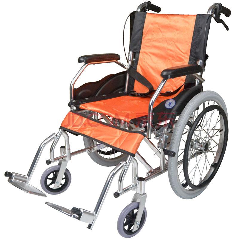 铝合金可折叠轮椅